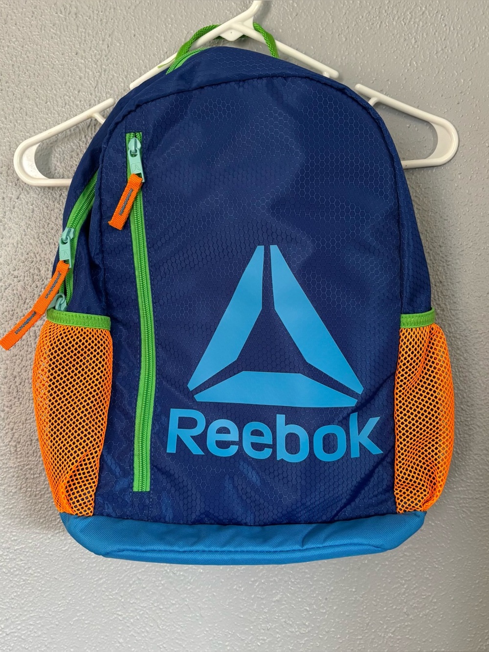 NWT Reebok Surf Blue Green Orange Reese Backpack